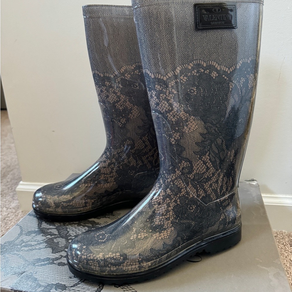 Brand New Valentino Garavani Woman Rain Boots
